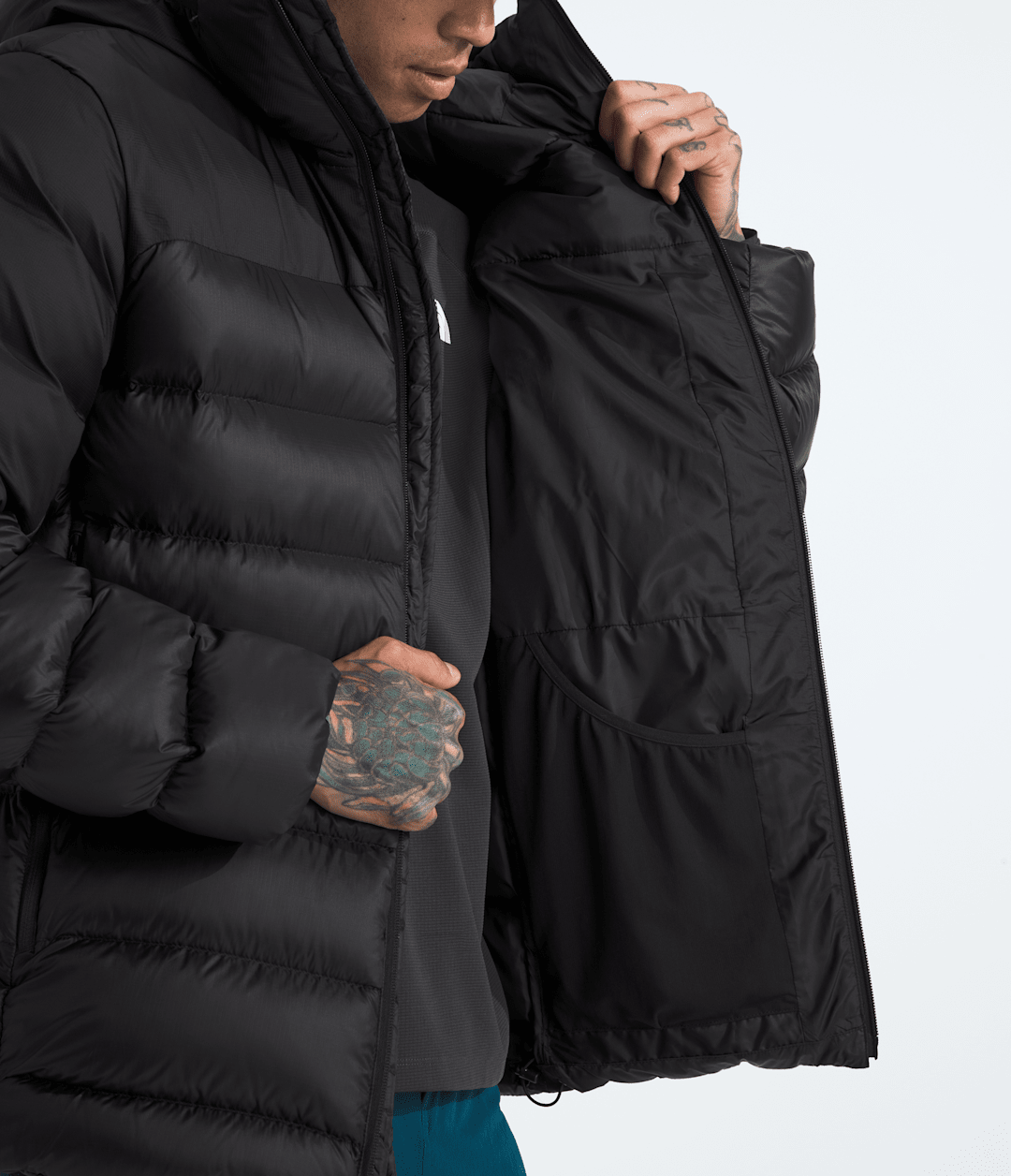 Men’s Kalix Down Hoodie - TNF Black