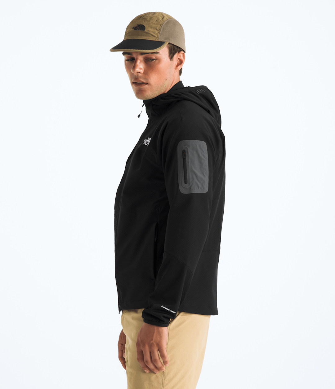 Men’s Tek Approach FUTUREFLEECE™ Hooded Jacket - TNF Black