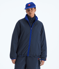 Men’s TNF™ Red Box Reversible Fleece Jacket - Summit Navy-Tnf Blue