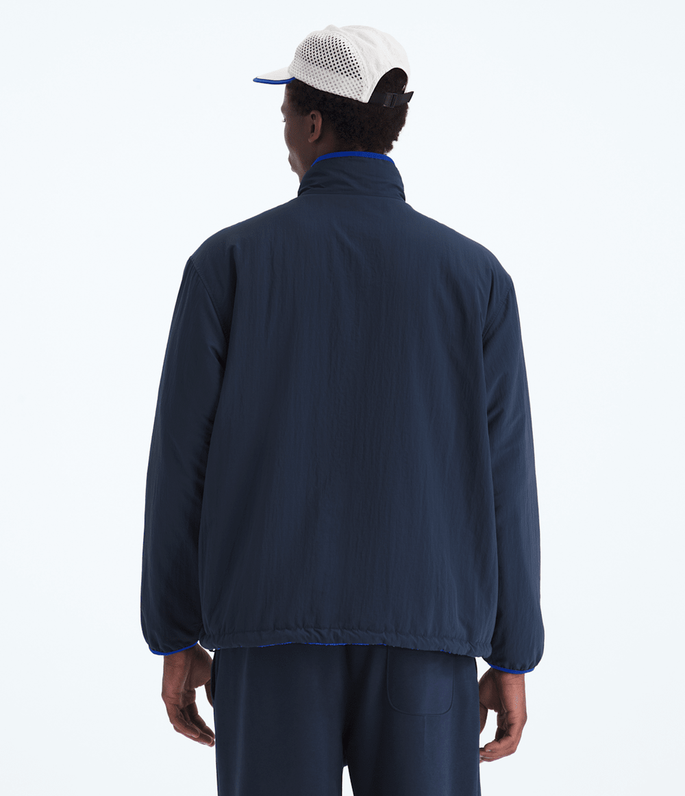 Men’s TNF™ Red Box Reversible Fleece Jacket - Summit Navy-Tnf Blue