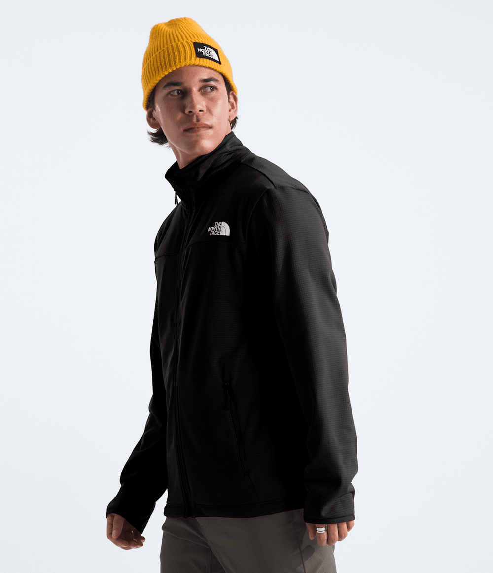 Men’s Cedar Trail Grid Fleece Full-Zip Jacket - TNF Black