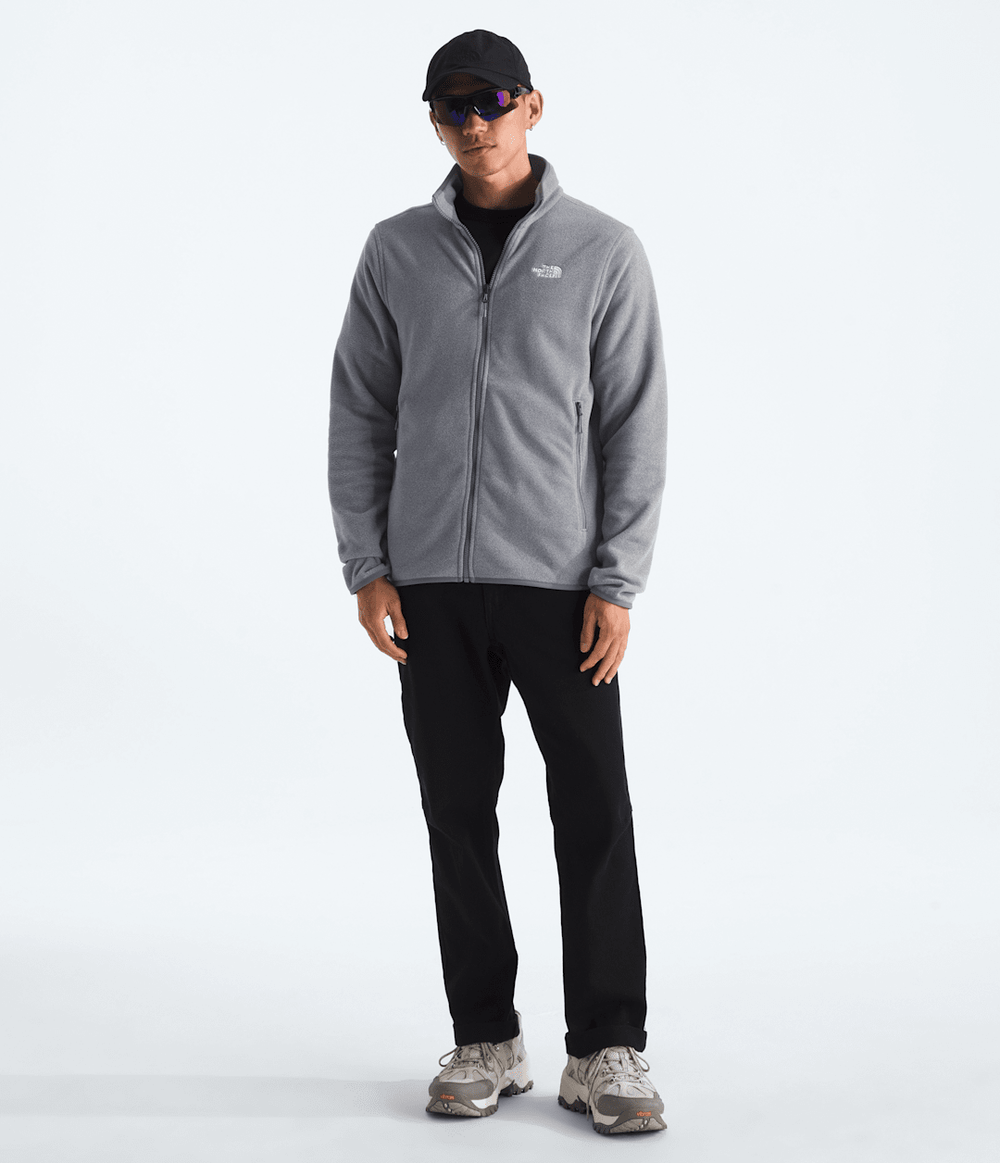 Men’s Glacier Fleece Jacket - TNF Mid Grey Heather