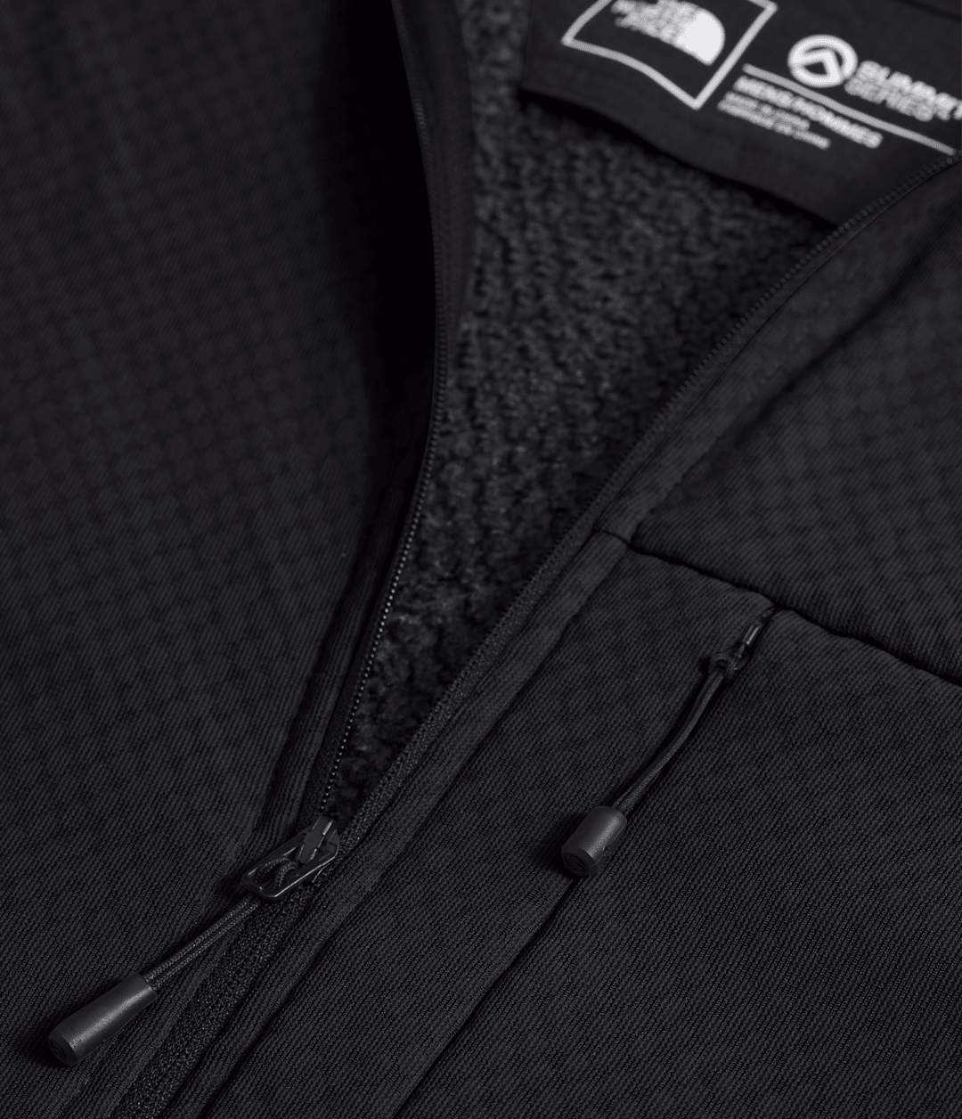 Men’s Summit Series FUTUREFLEECE™ Full-Zip Hoodie - TNF Black