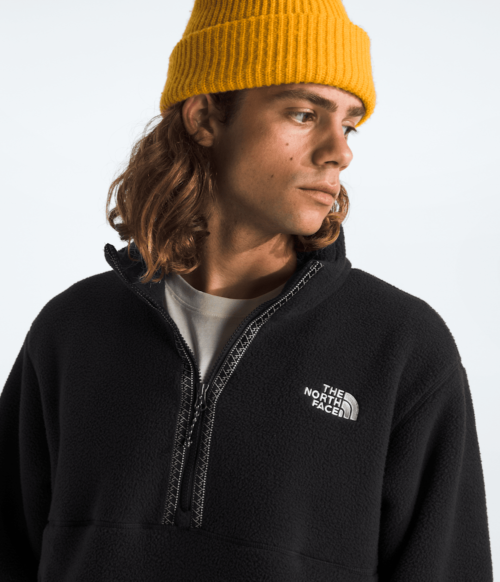 Men’s TNF™ Fleeski ¼-Zip Pullover - TNF Black/TNF Black