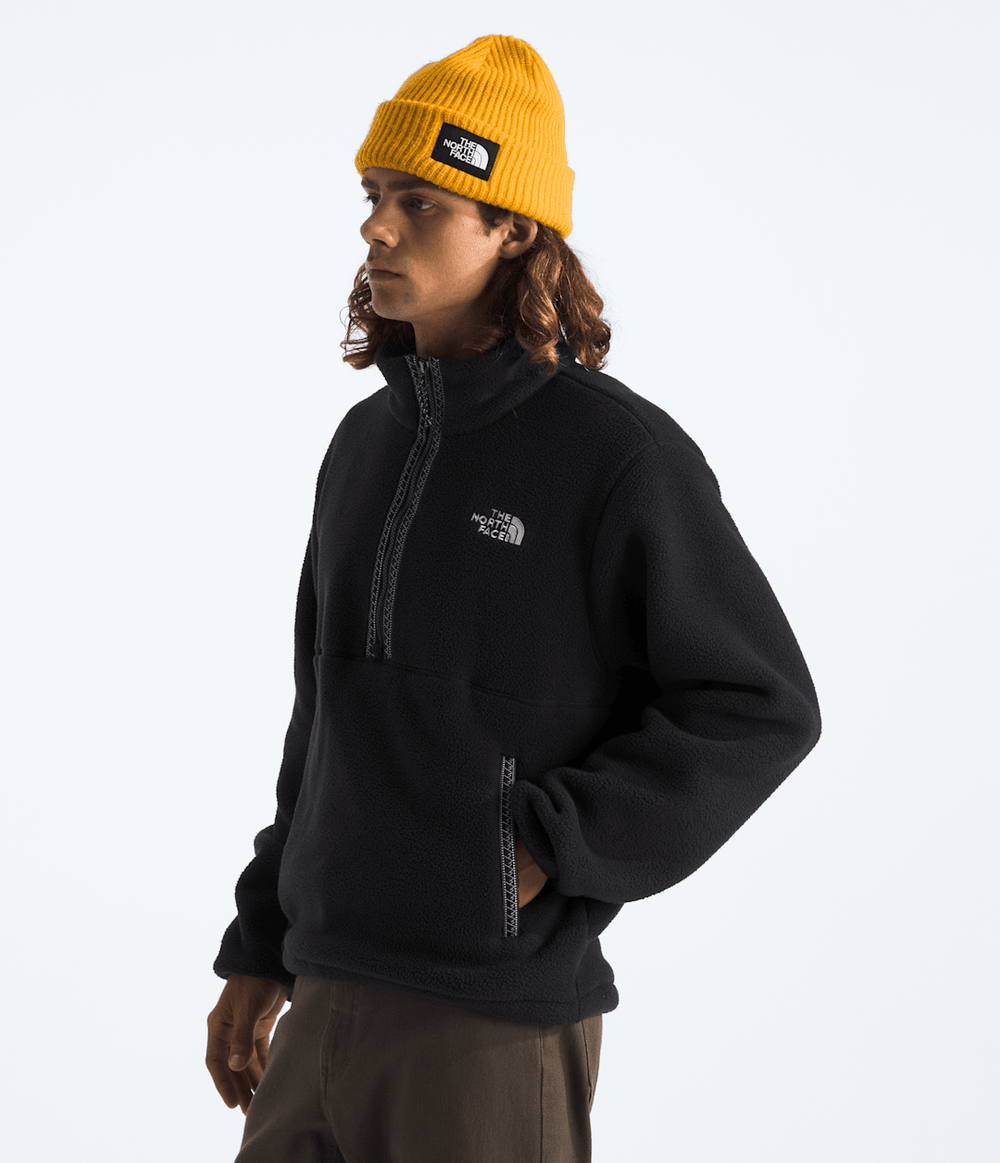 Men’s TNF™ Fleeski ¼-Zip Pullover - TNF Black/TNF Black