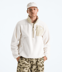 Men’s Yumiori Off Peak ½-Zip Jacket - White Dune/Desert Stone