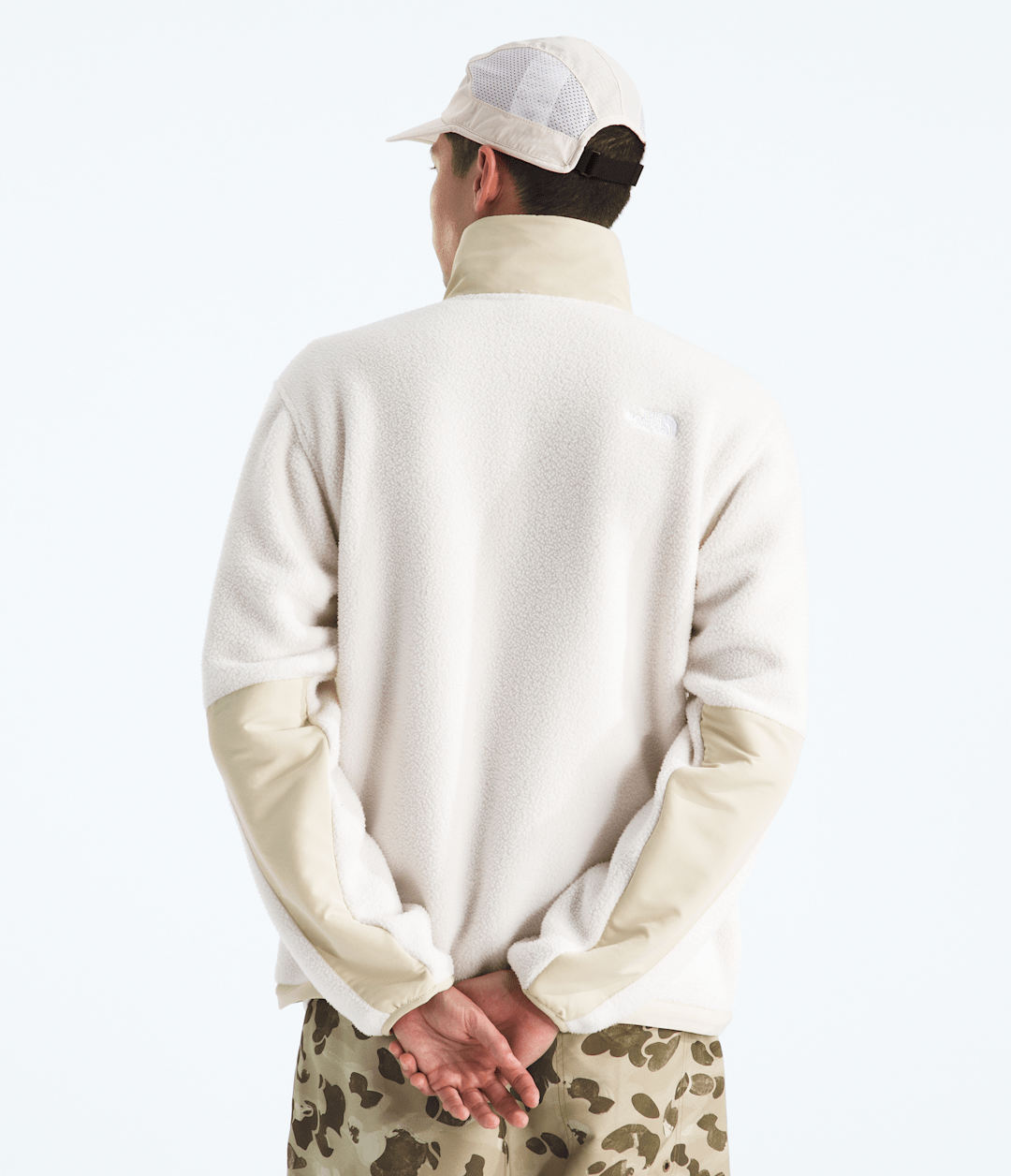Men’s Yumiori Off Peak ½-Zip Jacket - White Dune/Desert Stone