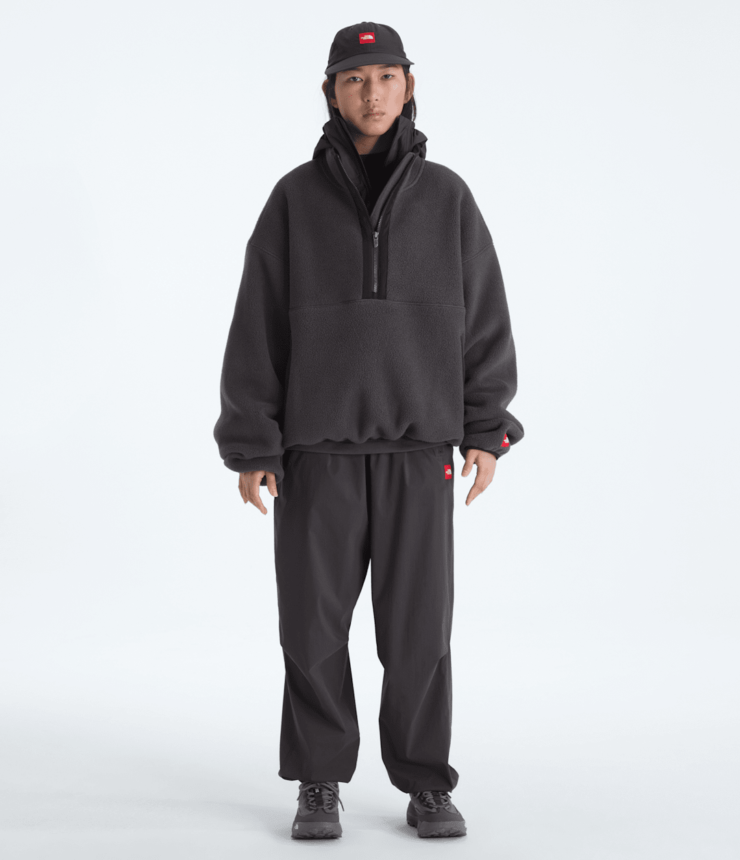 TNF™ Red Box ½-Zip Fleece - Obsidian