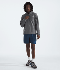 Men’s Cedar Trail Grid Fleece ¼-Zip - Smoked Pearl