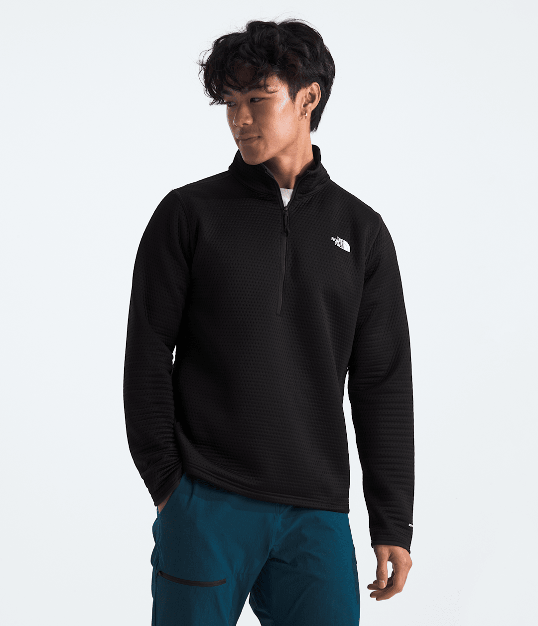 Men’s DOTKNIT™ Thermal ¼-Zip - TNF Black