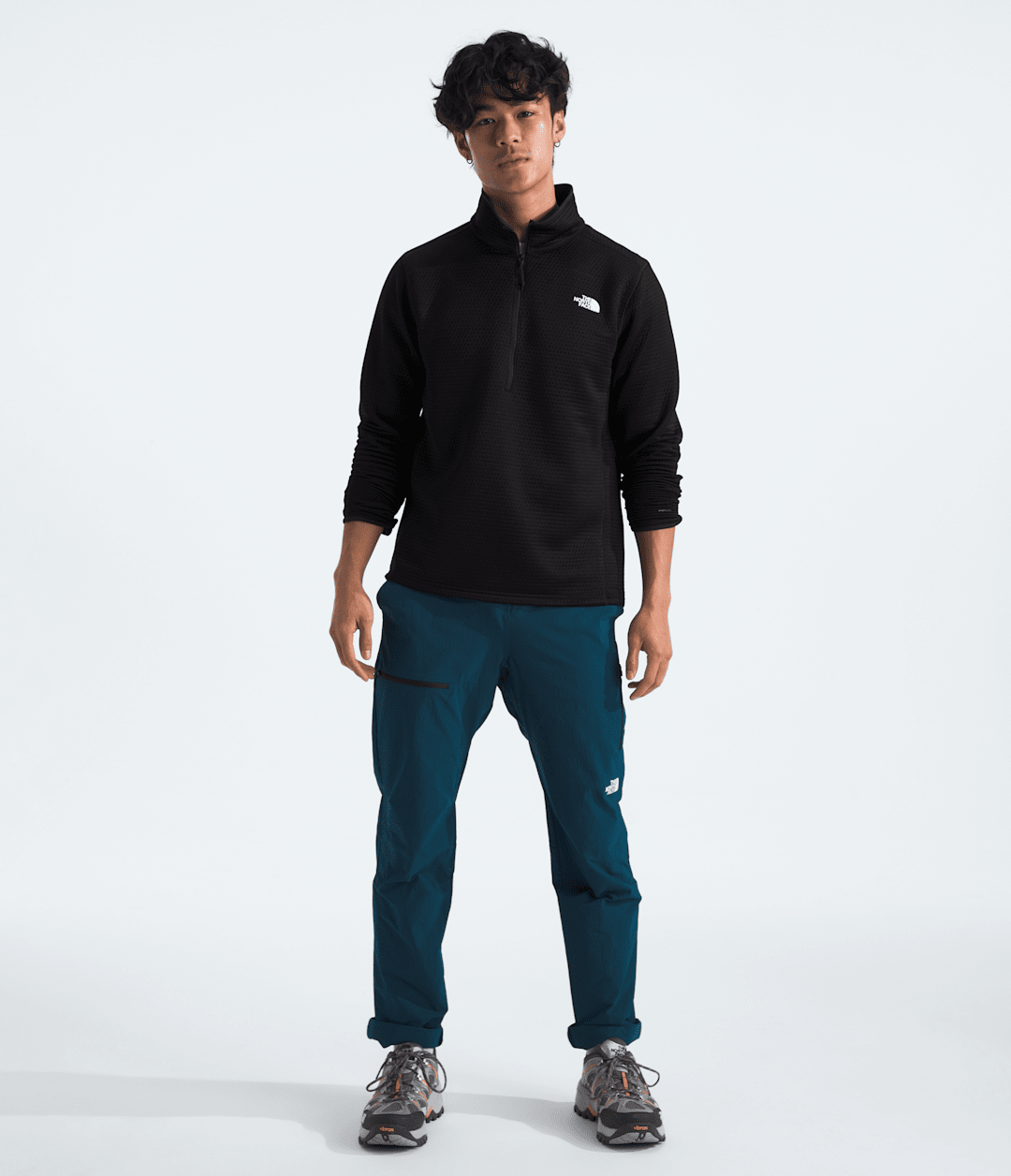 Men’s DOTKNIT™ Thermal ¼-Zip - TNF Black