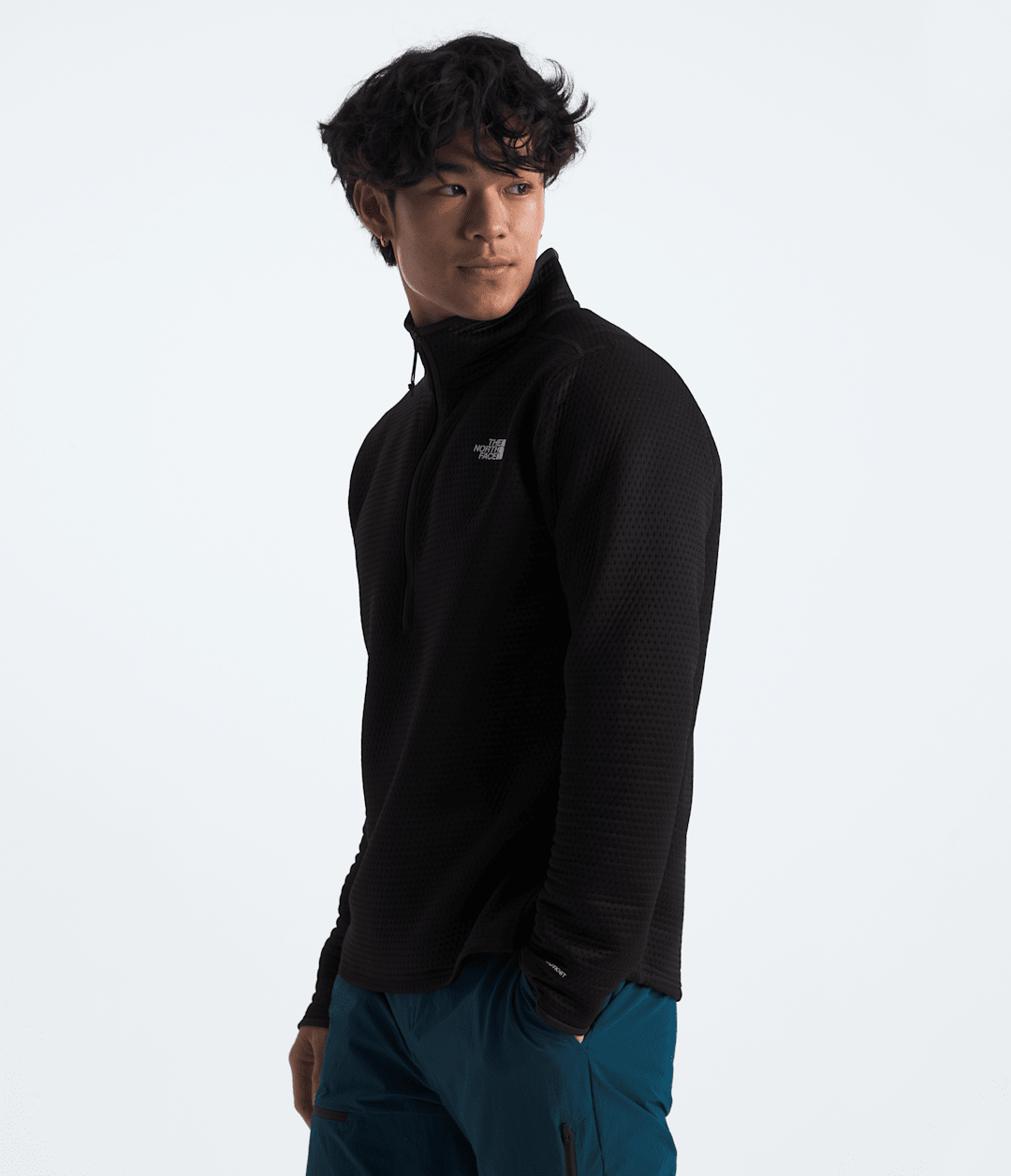 Men’s DOTKNIT™ Thermal ¼-Zip - TNF Black