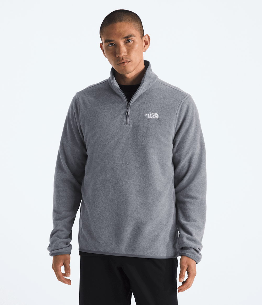 Men’s Glacier Fleece ¼-Zip Jacket - TNF Mid Grey Heather