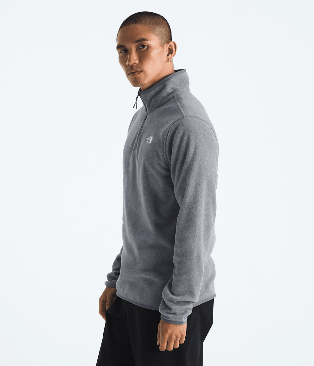 Men’s Glacier Fleece ¼-Zip Jacket - TNF Mid Grey Heather