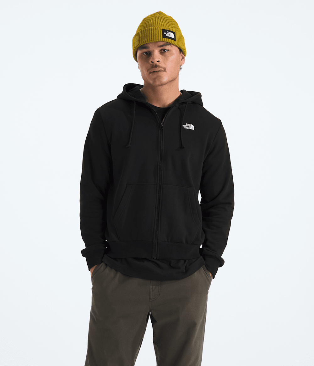 Men’s Evolution Simple Dome Full-Zip Hoodie - TNF Black
