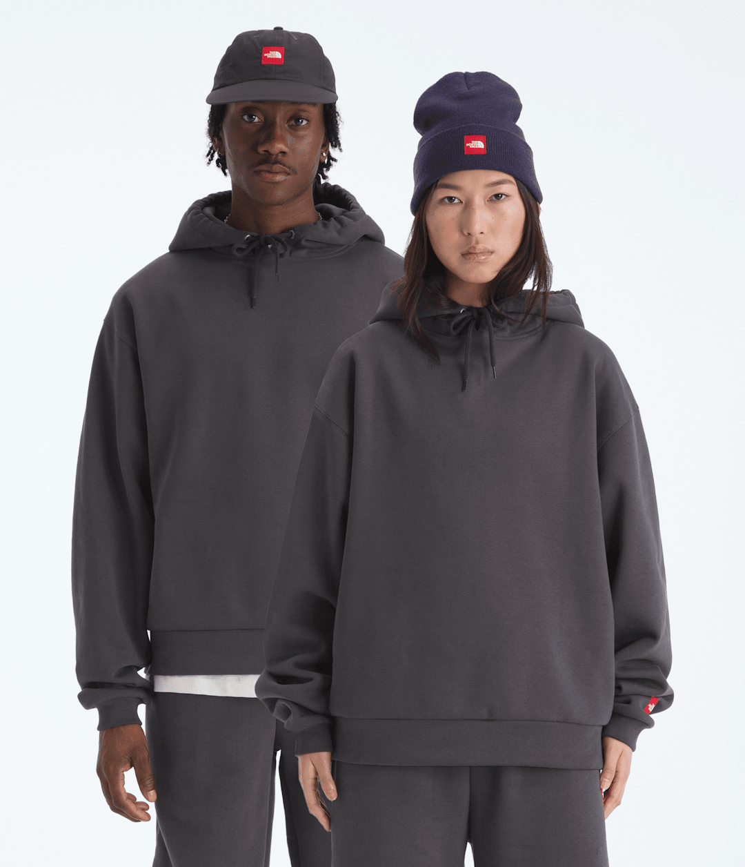 Men’s TNF™ Red Box Hoodie - Obsidian
