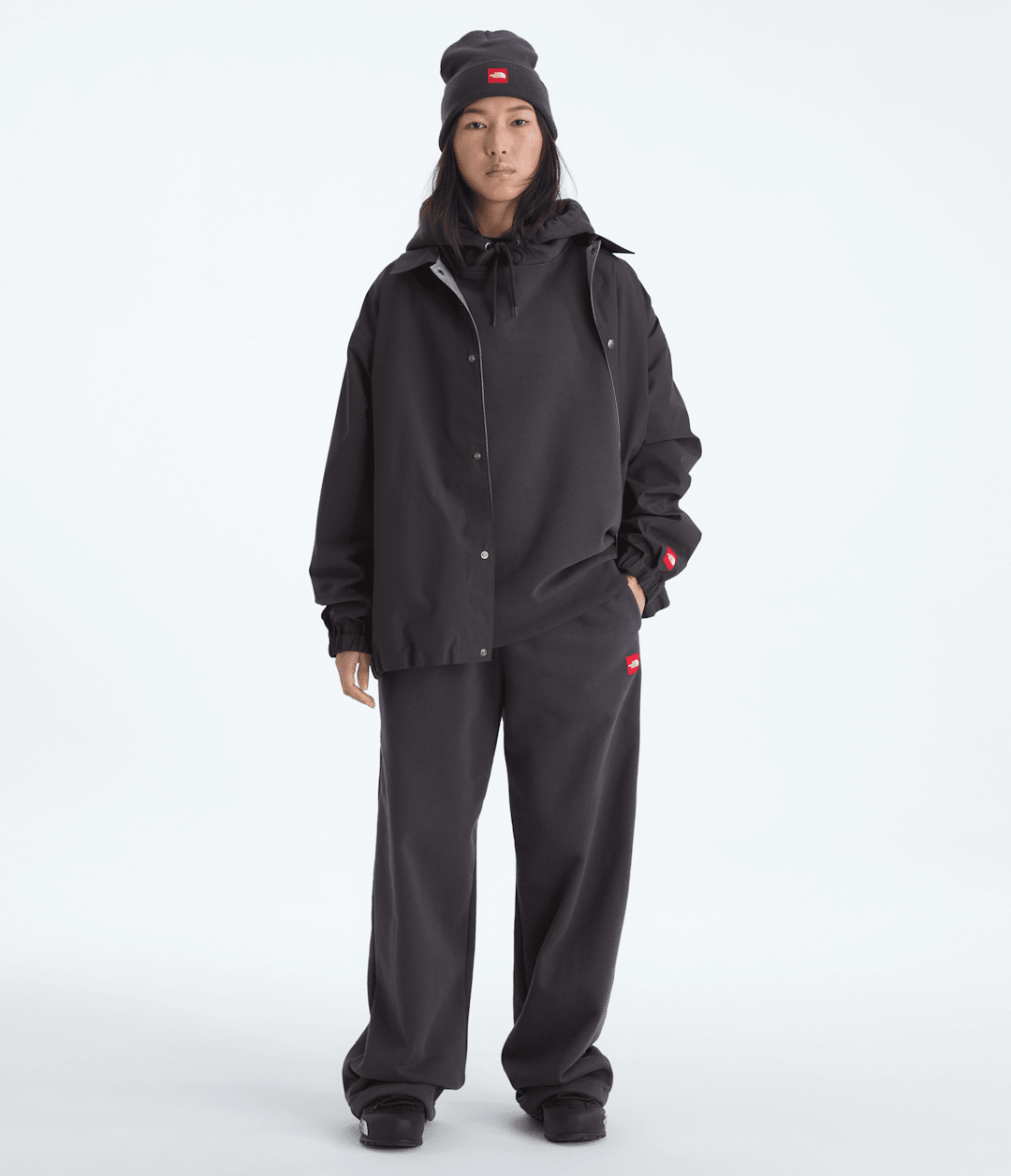 Men’s TNF™ Red Box Hoodie - Obsidian
