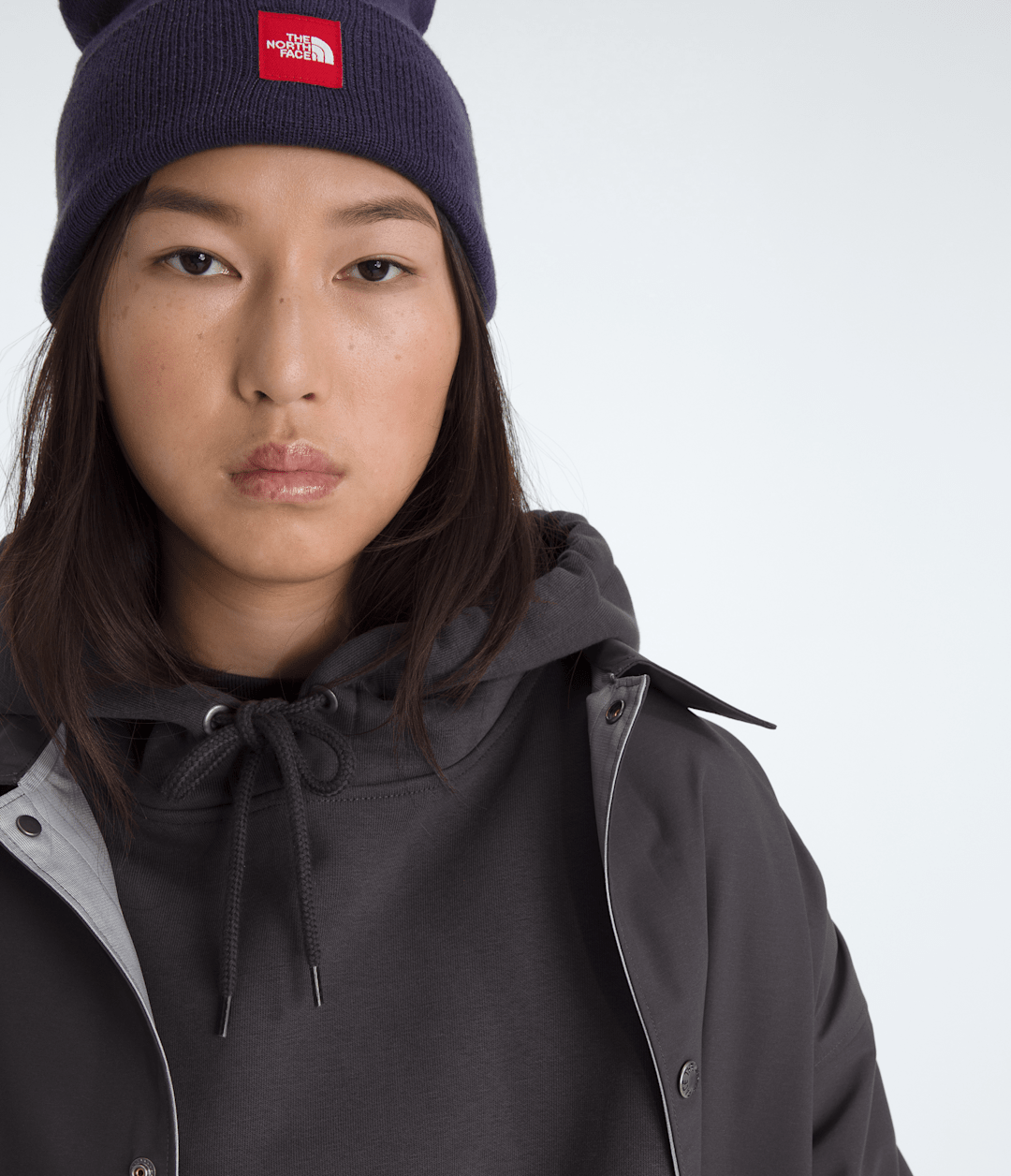 Men’s TNF™ Red Box Hoodie - Obsidian