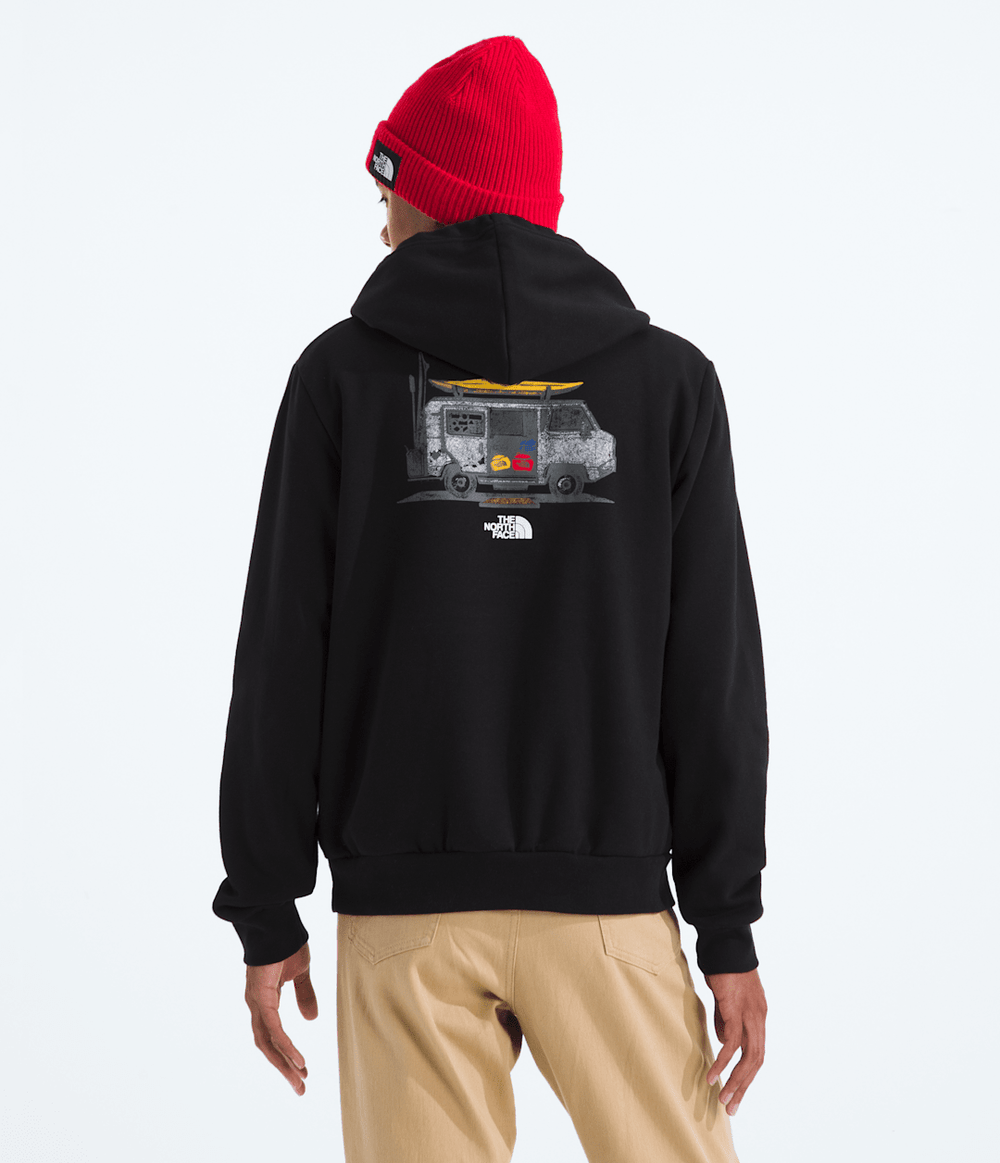 Men’s Evolution Van Life Hoodie—Graphic - TNF Black