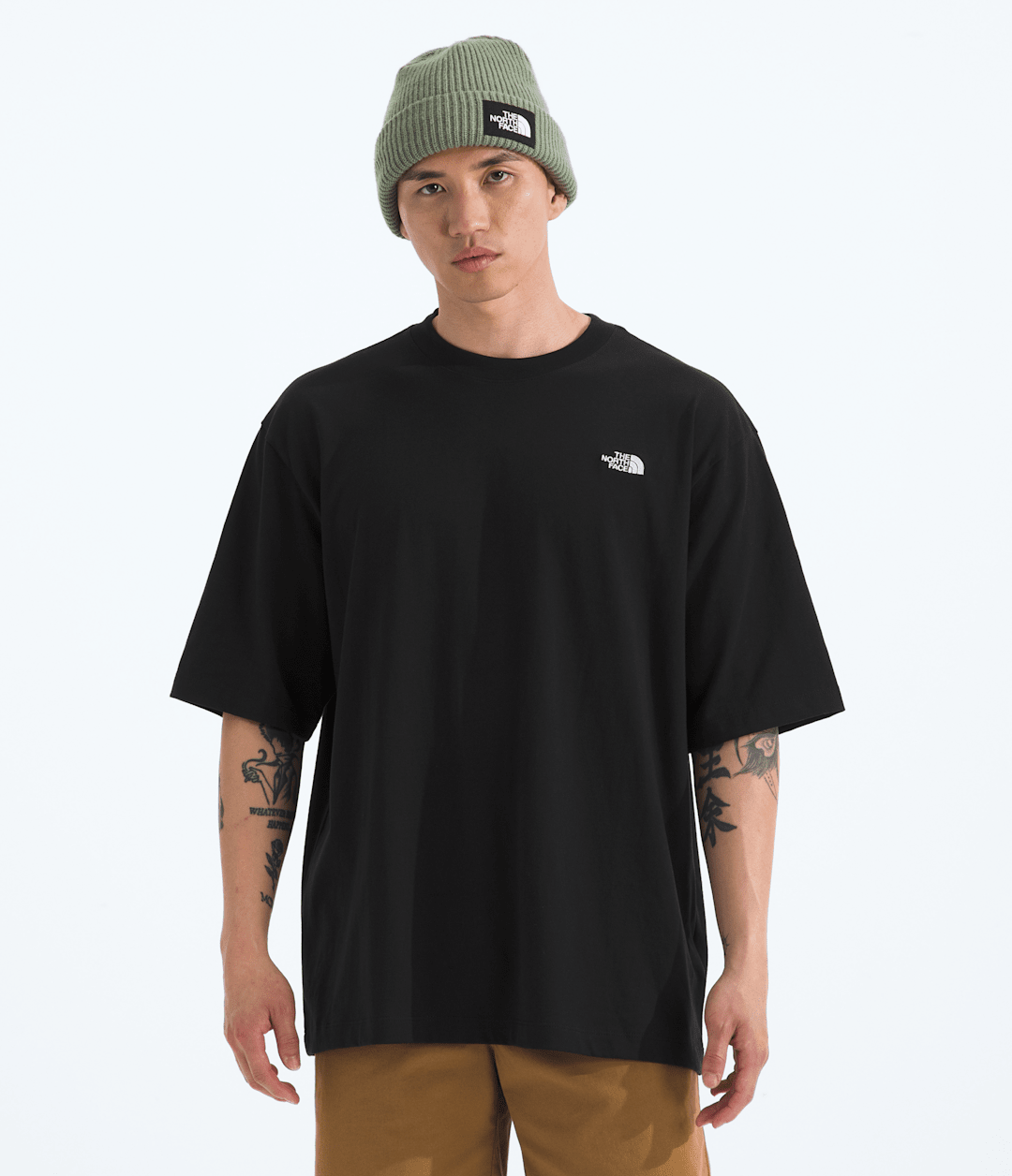 Men’s TNF™ Essential Simple Dome Oversized Short-Sleeve Tee - TNF Black