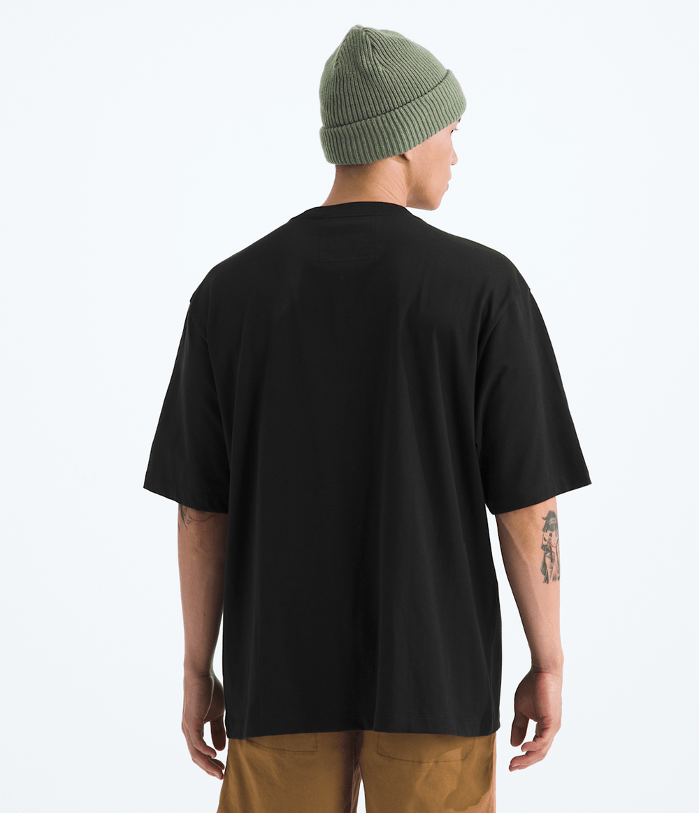 Men’s TNF™ Essential Simple Dome Oversized Short-Sleeve Tee - TNF Black