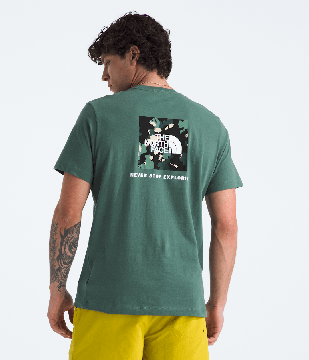 Men’s Short-Sleeve Core TNF™ Flower Box NSE Tee - Duck Green