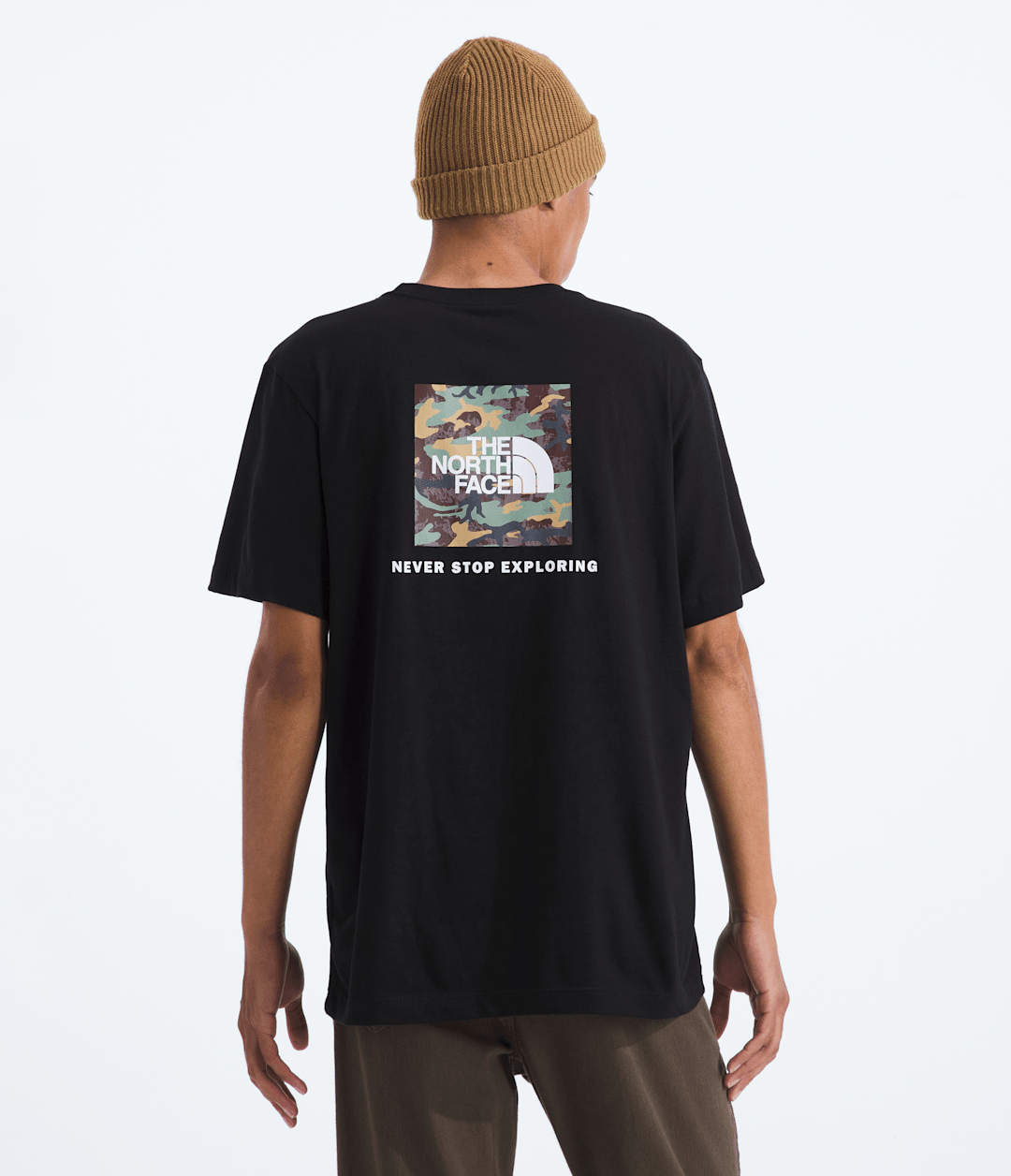 Men’s Evolution Box Camo Fill Short-Sleeve Tee—Graphic - TNF Black