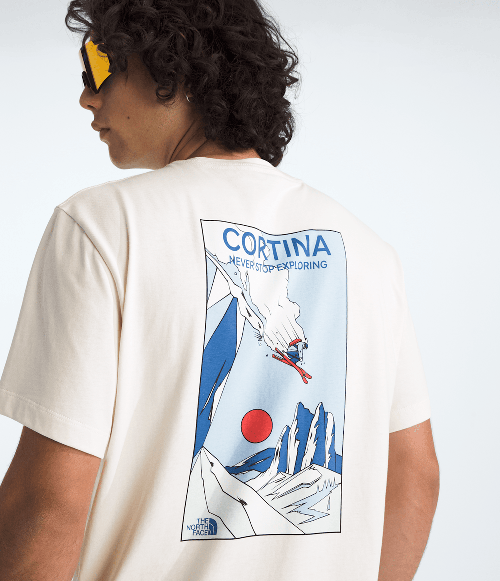 Men’s Mountain Celebration Regular Short-Sleeve Tee—Graphic - White Dune