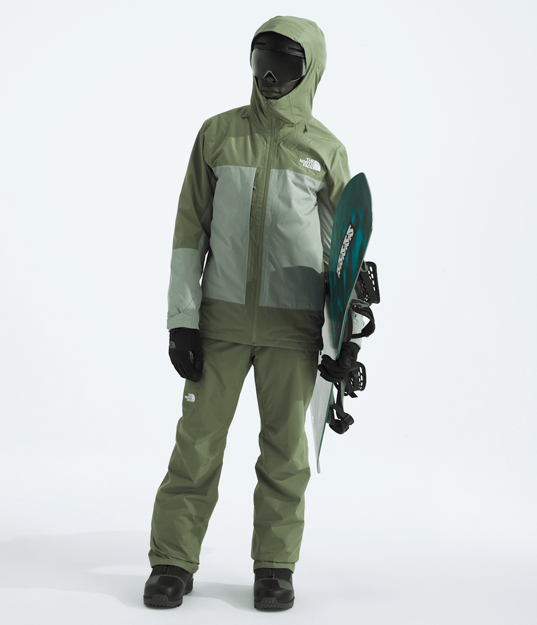 Men’s THERMOBALL™ Snow Triclimate™ Jacket - Bark Mist/Slate Moss