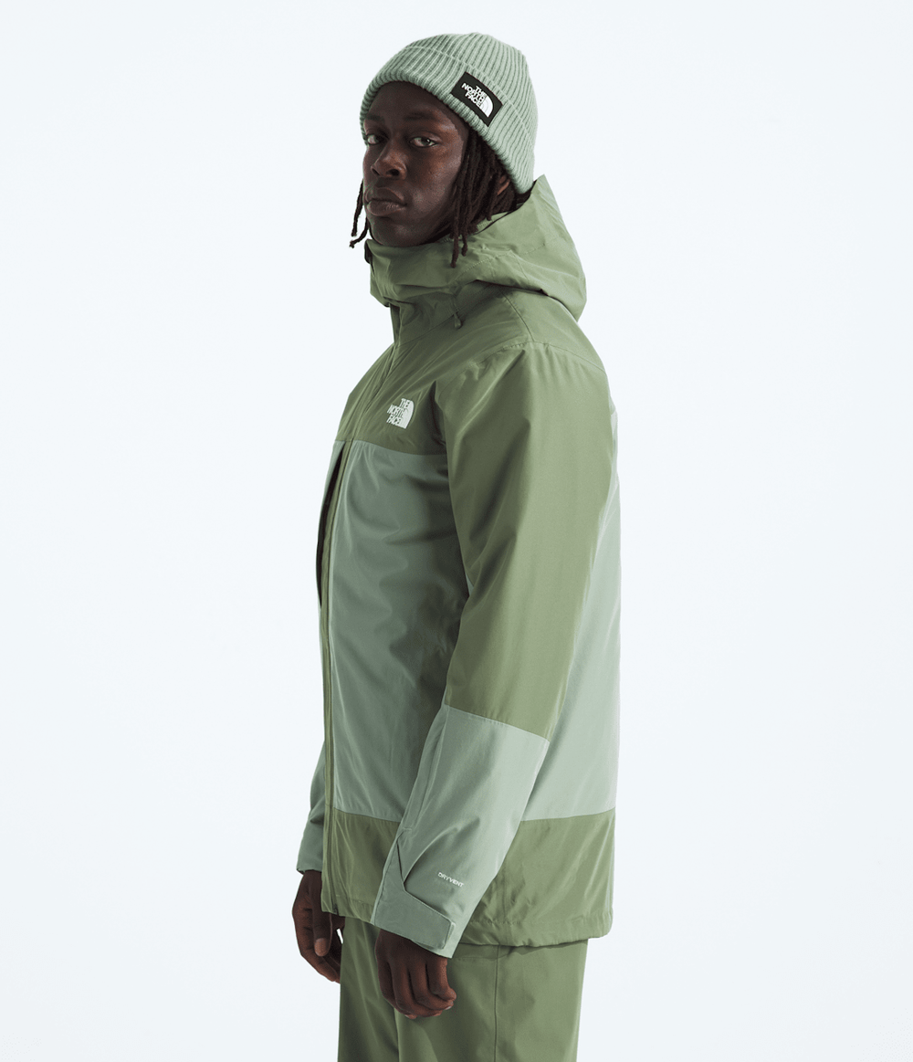 Men’s THERMOBALL™ Snow Triclimate™ Jacket - Bark Mist/Slate Moss