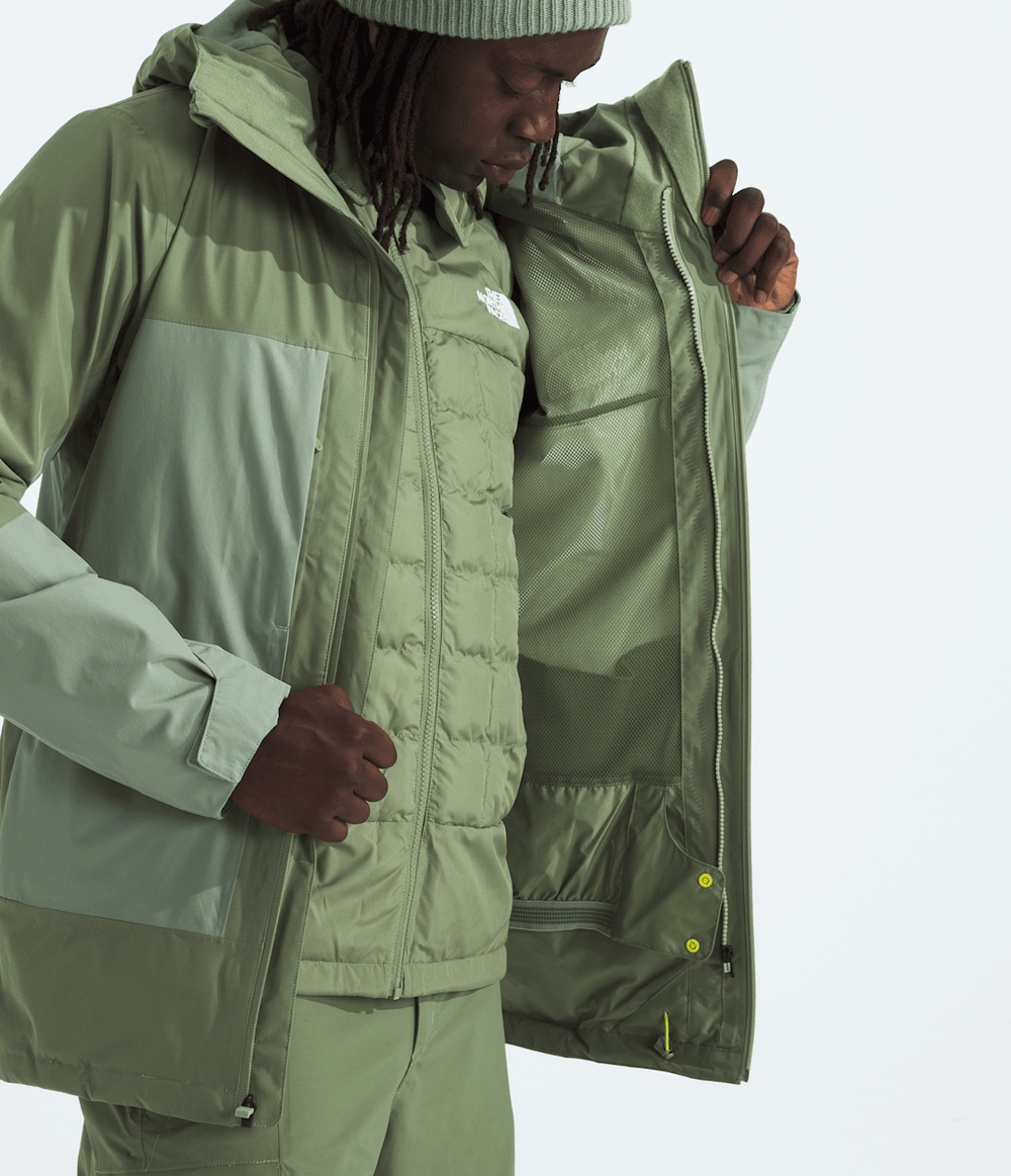 Men’s THERMOBALL™ Snow Triclimate™ Jacket - Bark Mist/Slate Moss