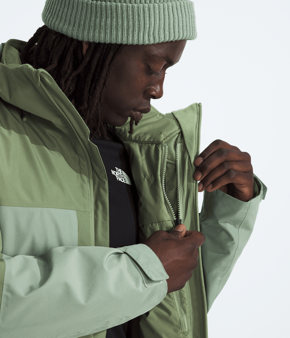 Men’s THERMOBALL™ Snow Triclimate™ Jacket - Bark Mist/Slate Moss