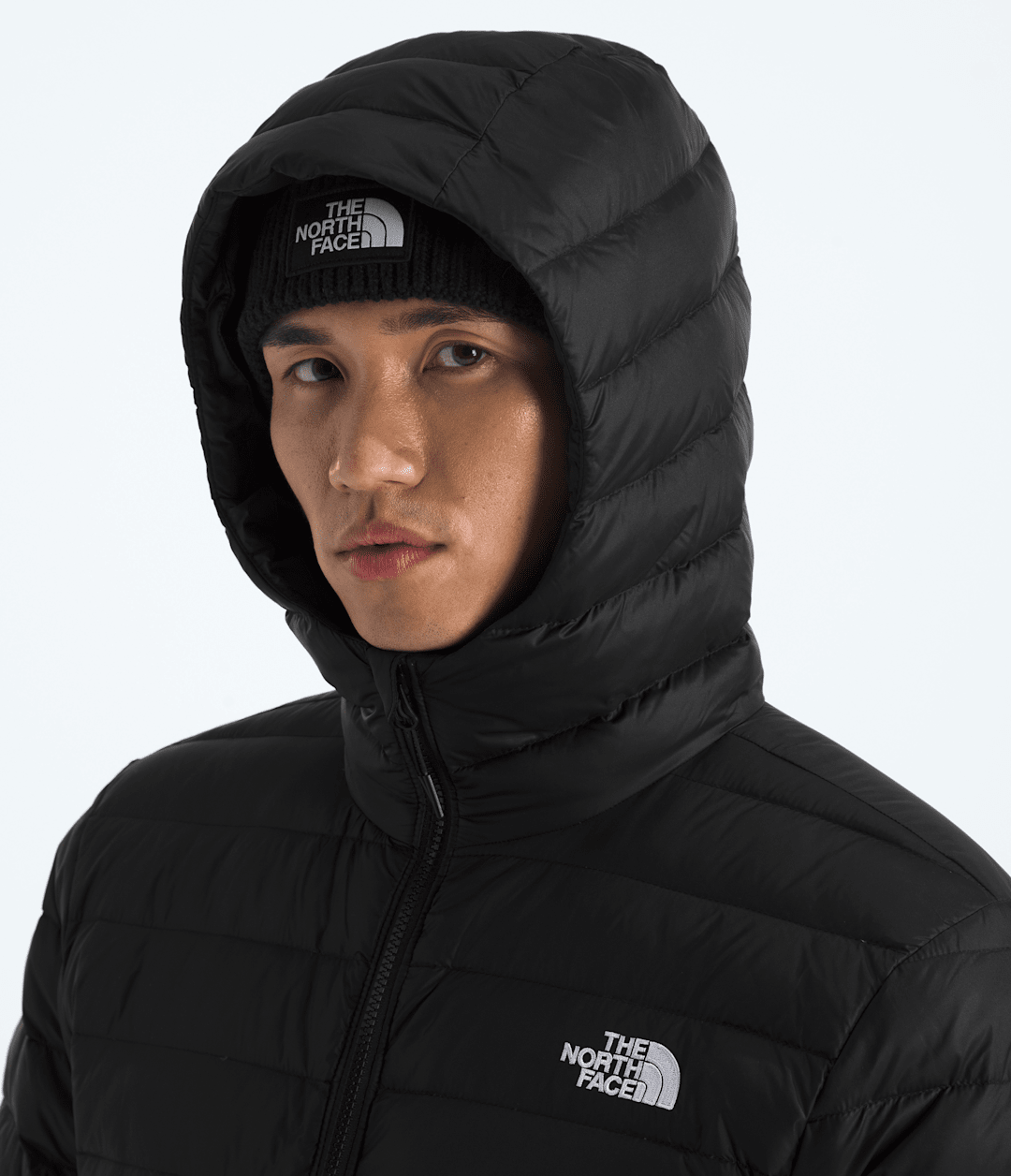 Men’s Classic Down Hooded Jacket - TNF Black