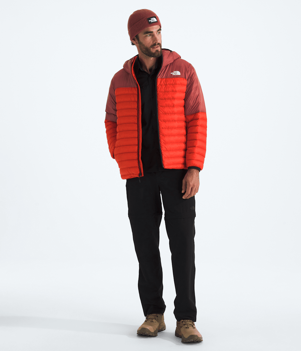 Men’s Terra Peak Hoodie - Lava Red/Iron Clay
