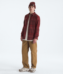 Men’s Arroyo Flannel Shirt—Plaid - Sumac Macro Small Plaid
