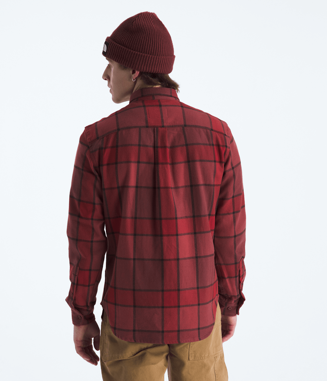 Men’s Arroyo Flannel Shirt—Plaid - Sumac Macro Small Plaid