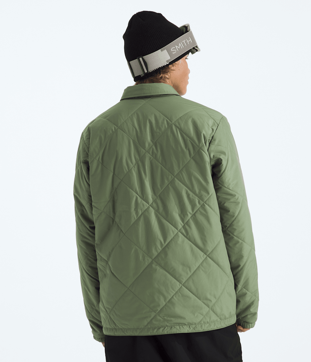 Men’s Afterburner Insulated Flannel - Bark Mist/TNF Black Shadow Plaid
