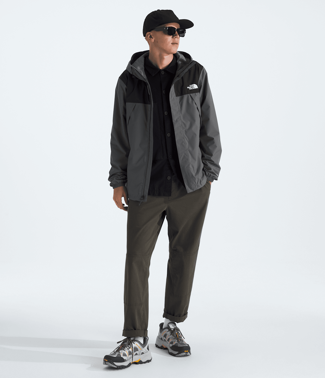 Men’s Antora Jacket - Smoked Pearl/TNF Black