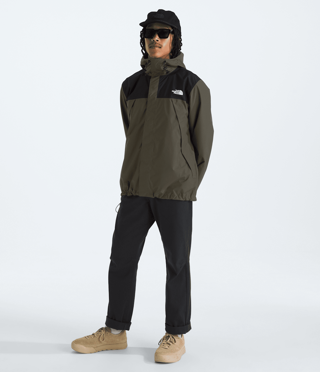 Men’s Antora Jacket - New Taupe Green/TNF Black