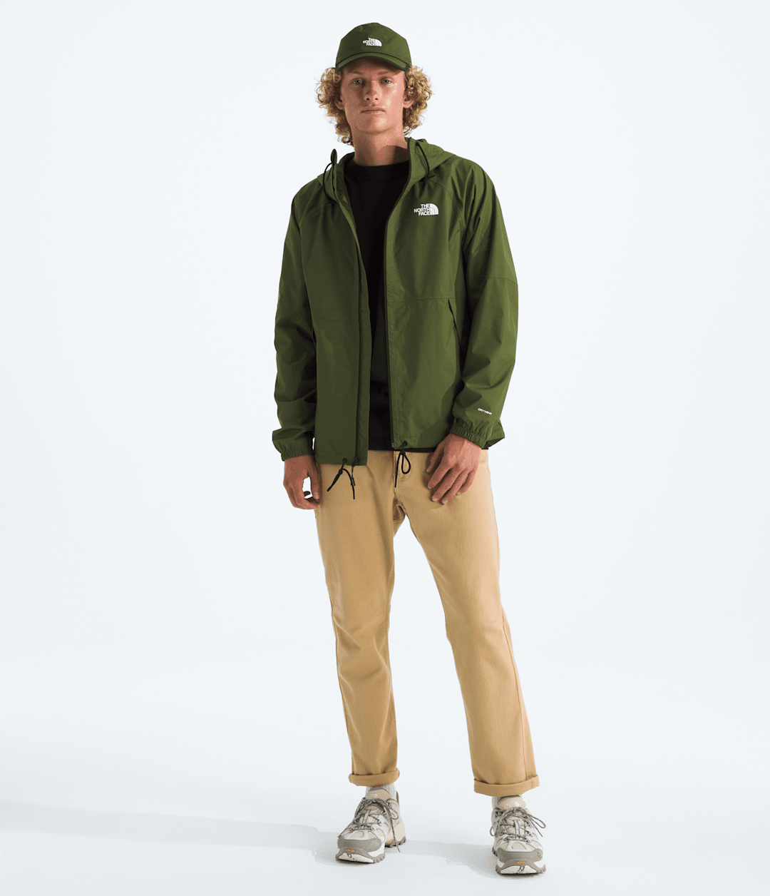 Men’s Antora Rain Hoodie - Woodland Green