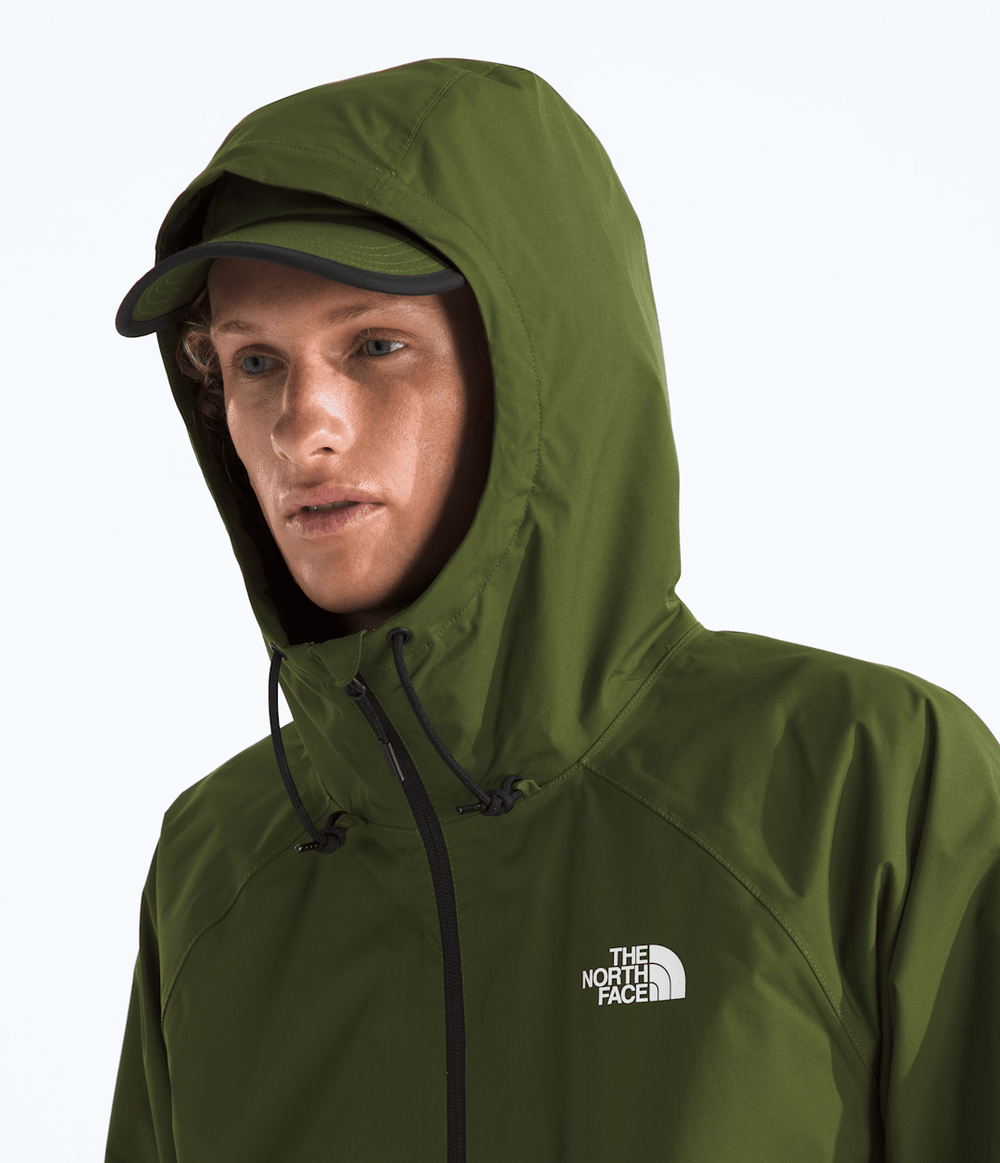 Men’s Antora Rain Hoodie - Woodland Green