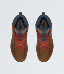 Men’s Bergen Leather Waterproof Boots - Timber Tan/TNF Red