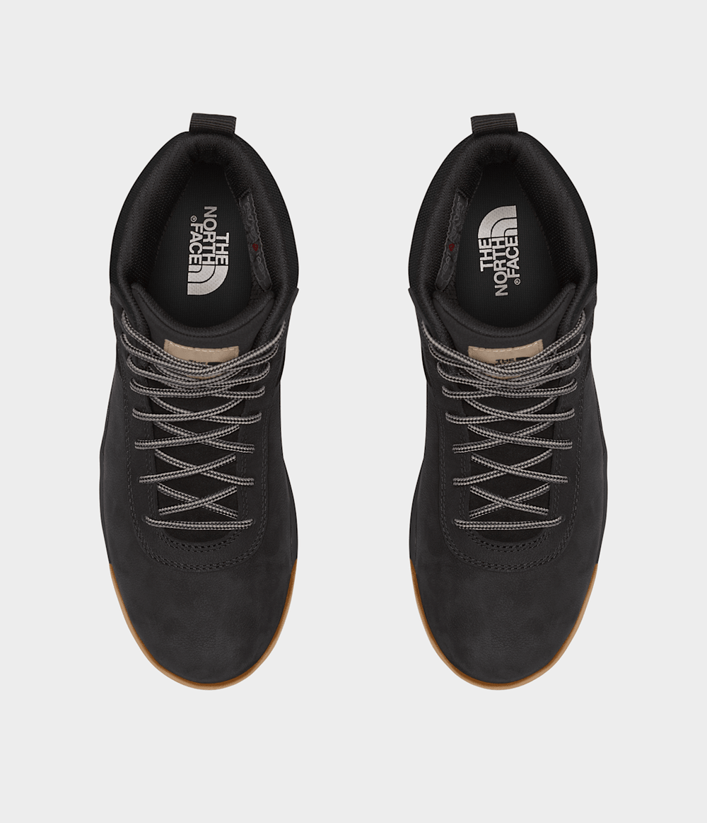 Men’s Larimer Mid Waterproof Boots - TNF Black/Vintage Khaki