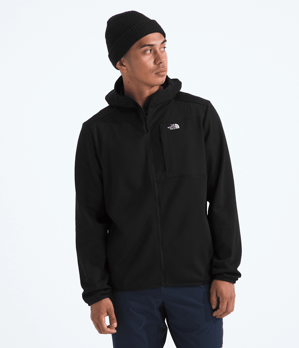Men’s TNF™ Performance Fleece Full-Zip Hoodie - TNF Black