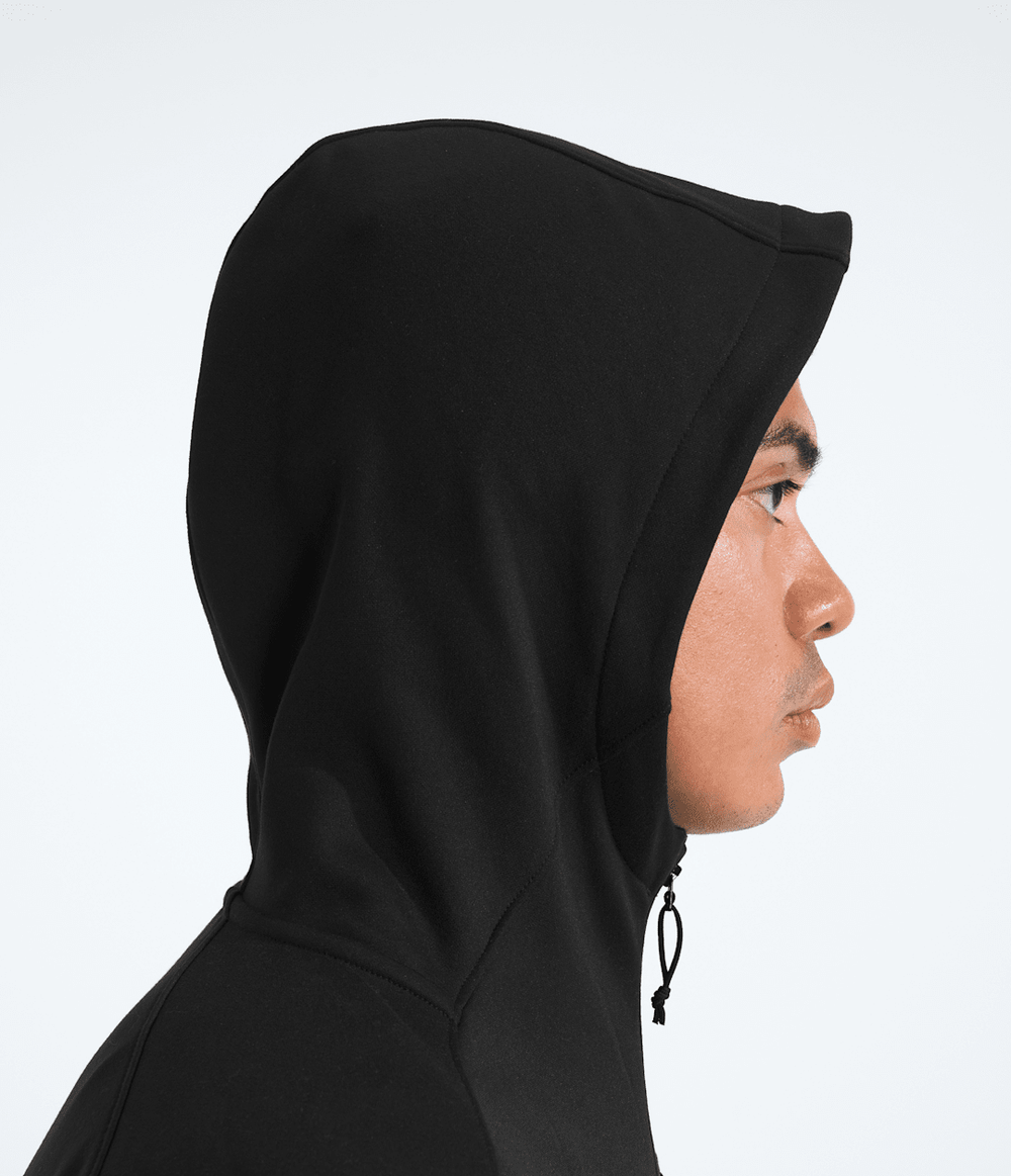 Men’s TNF™ Performance Fleece Full-Zip Hoodie - TNF Black