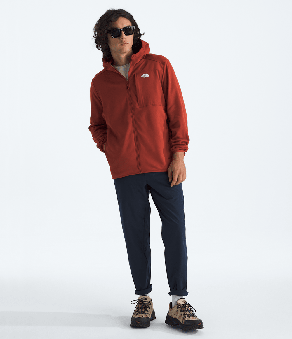 Men’s TNF™ Performance Fleece Full-Zip Hoodie - Iron Clay
