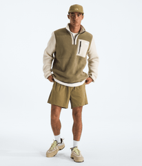 Men’s Yumiori ¼-Zip Jacket - Cedar-Desert Stone-New Taupe Green