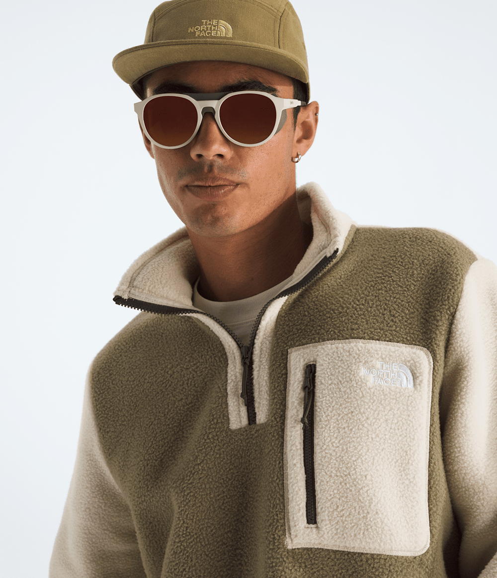 Men’s Yumiori ¼-Zip Jacket - Cedar-Desert Stone-New Taupe Green