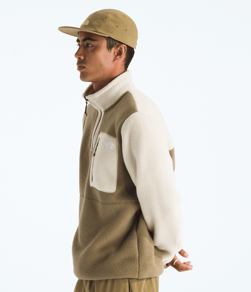 Men’s Yumiori ¼-Zip Jacket - Cedar-Desert Stone-New Taupe Green