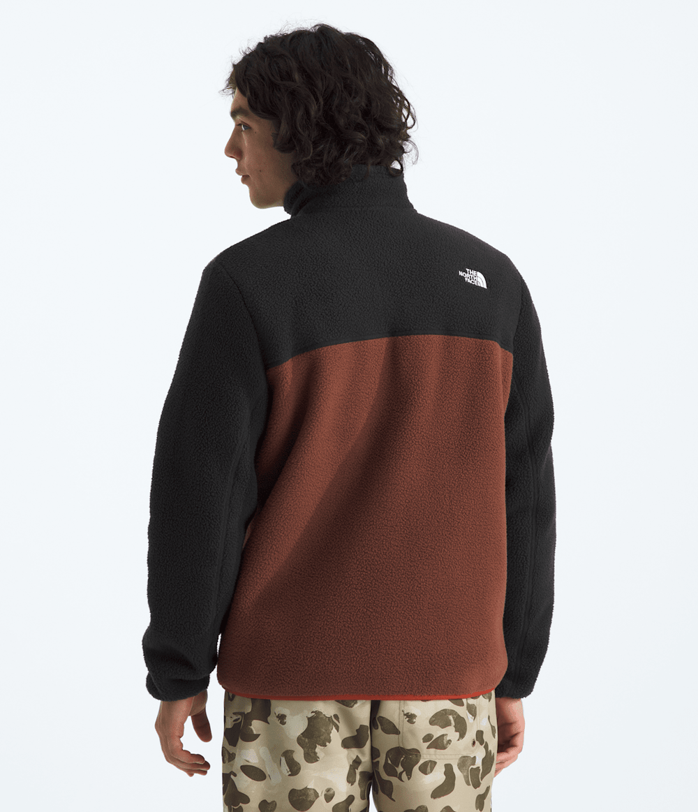 Men’s Yumiori ¼-Zip Jacket - Ember Soil-Tnf Black-Iron Clay